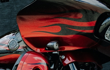 Harley-Davidson Dante's Red Paint Product